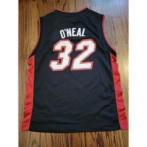 Reebok Shaquille O’Neal Miami Heat Jersey Youth Size Medium 10-12 Boys